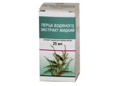 Перца водяного экстракт жидкий, экстракт д/приема внутрь [жидк.] 25 мл №1