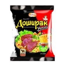 Лапша быстрого приготовления, Доширак 80 г Ямми со вкусом Том Ям