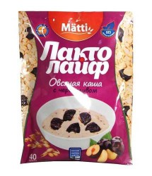 Каша, Matti (Матти) 40 г №15 Лактолайф овсяная с черносливом