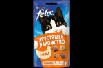 Лакомство для кошек, Felix (Феликс) 60 г хрустящее курица