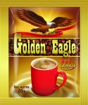 Напиток кофейный, Golden Eagle (Голден Игл) 20 г №50 Классик 3в1 растворимый пакет