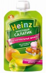 Пюре, Heinz (Хайнц) 100 г фруктовый салатик без сахара с 6 мес дой-пак